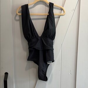 Cupshe Black One Piece Swimsuit